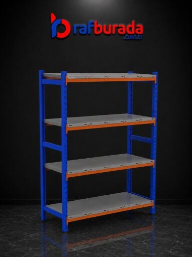 4 Katlı Hafif Rack